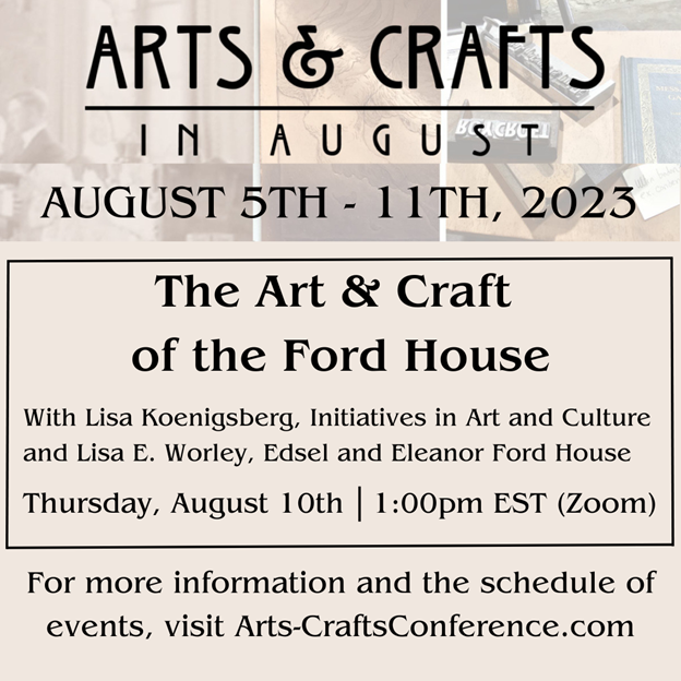 Arts & Crafts in August