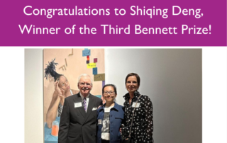 Steven Bennett, Shiquing Deng, and Dr. Elaine Melotti Schmidt