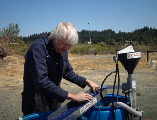 Sluice Goose industries “GOLDROP” pay-dirt separating processor