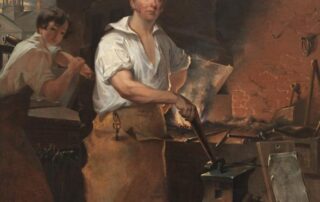 Pat Lyon at the Forge.