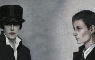 Combined portraits of Romaine Brooks and Gluck